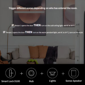 Aqara Smart Door Lock D100 Zigbee - Image 3