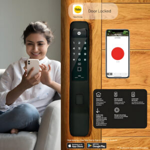 Yale YMI70 Push and Pull Smart Door Lock Advanced Kit - Image 4